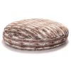 Jaxx 6 Foot Cocoon - Large Bean Bag Chair for Adults, Premium Luxe Faux Fur - Mountain Fox