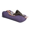 Jaxx Arlo Chaise Lounge Bean Bag Chair - Premium Chenille, Plum