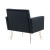 COOLMORE Accent Chair ,leisure single sofa with Rose Golden feet