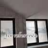 Chinese Style Landscape Window Glass Film Non-Adhesive Window Sticker Static Glass Film; 15x39 inches