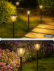 PSDS028. Solar outdoor courtyard garden with decorative light-controlled lawn lights