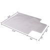 3PCS 90 x 120 x 0.2cm PVC Home-use Protective Mat for Floor Chair Transparent