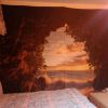 Nature Cave Wall Tapestry Beach Landscape Tapestry Bedroom Hotel Restaurant Decorative Backdrop; 51x70 inch