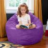 Jaxx 4 ft Cocoon Kids Bean Bag, Grape