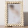 Handmade ABS Beads 4x6 Picture Frame Rhinestone Photo Frame Tabletop Display Wedding Photo Frame