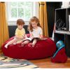 Jaxx 4 ft Cocoon Kids Bean Bag, Cherry