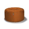 Jaxx Saxx 4 Foot Round Bean Bag w/ Removable Cover, Mandarin