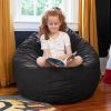 Jaxx 4 ft Cocoon Kids Bean Bag, Cherry