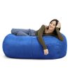 Jaxx 4 ft Lounger Bean Bag, Blueberry