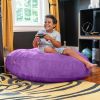 Jaxx 4 ft Cocoon Kids Bean Bag, Grape