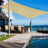 20'x16' Rectangle Sun Shade Sail/beige