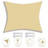 20'x16' Rectangle Sun Shade Sail/beige