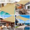 20'x16' Rectangle Sun Shade Sail/beige