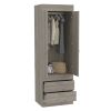 Armoire Tarento, Bedroom, Light Gray