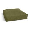 Jaxx Brio Large Décor Floor Pillow / Meditation Yoga Cushion, Plush Microvelvet, Moss