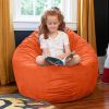 Jaxx 4 ft Cocoon Kids Bean Bag, Mandarin