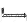 Twin Size metal bed Sturdy System Metal Bed Frame ,Modern style and comfort to any bedroom ,black