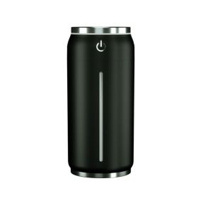 Can Refill Mini USB Car Humidifier (Color: Black)