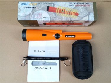 Portable Pro Pointer Metal Detector Underground Pinpointer Detector gold Treasure detector metal finder long range metaldetector (Color: Orange)