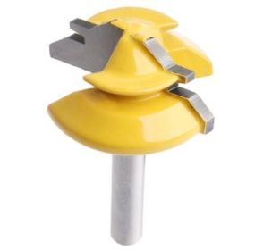 45 Degree Woodworking Tenon Cutter (Color: Yellow)