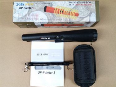 Portable Pro Pointer Metal Detector Underground Pinpointer Detector gold Treasure detector metal finder long range metaldetector (Color: Black)