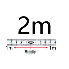 Adhesive Scale With Glue Self-adhesive Reverse Center Dividing Mechanical Ruler (Option: C-2M)