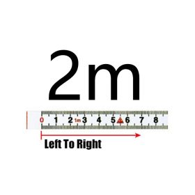 Adhesive Scale With Glue Self-adhesive Reverse Center Dividing Mechanical Ruler (Option: A-2M)
