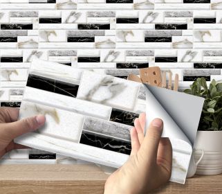 Kitchen Decoration Wall Stickers Black And White Classic (Option: UB012S9)