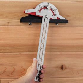 New Woodworking Angle Hole Marking Ruler (Option: 20inches)