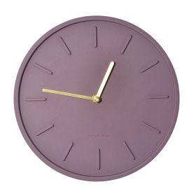 Cement Nordic Clock Light Luxury Silent Clock Wall Clock (Option: E)