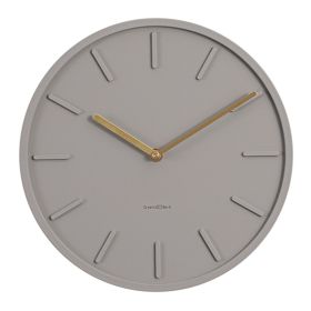 Cement Nordic Clock Light Luxury Silent Clock Wall Clock (Option: D)