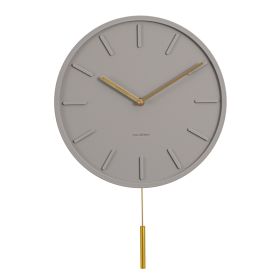 Cement Nordic Clock Light Luxury Silent Clock Wall Clock (Option: J)