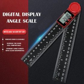 Two-in-one digital display angle protractor (Option: 0 to 200)