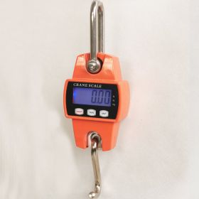 Household electronic crane scale (Color: Orange)