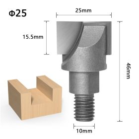 Screw thread screw bottom cleaner (Option: 10x25mm)