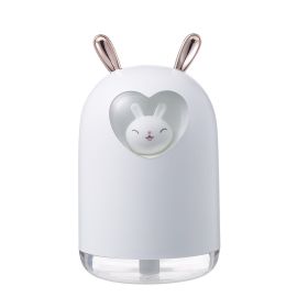 Fashion New Creative Small Fairy Rabbit Humidifier (Option: White-USB)