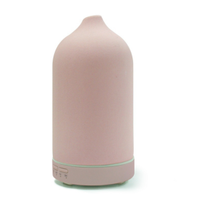 Air Humidifier Dropshipping Ceramic Aroma Diffuser 5 Colors 100ml Ultrasonic Essential Oil Diffuser (Option: AU-Pink)