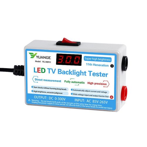 Disassembly-free LCD TV repair and inspection tools