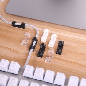 Creative Self Adhesive Thread Management Device (Option: Small white 3m-Q20 pcs)