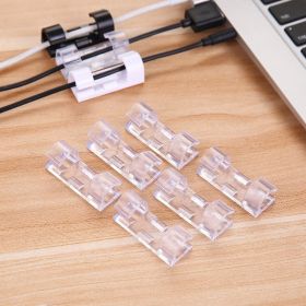 Creative Self Adhesive Thread Management Device (Option: Large black ABS-Q16 pcs)