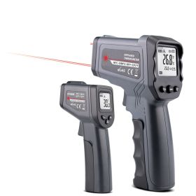 Handheld infrared thermometer (Option: Black-50 380Celsius)