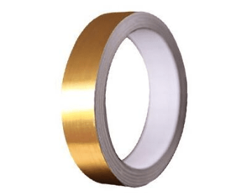 sticker (Option: Gold-1cm)