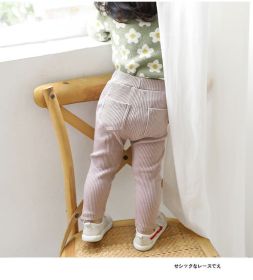Fashionable thin cotton Leggings (Option: Lightpink-100cm)