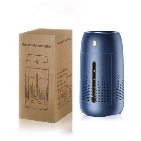Household Fog Volume Colorful Usb Plug-in Aromatherapy Humidifier (Option: G8 humidifier gold plated blue-USB)