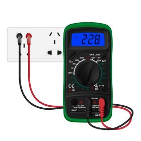 Digital multimeter (Color: Green)