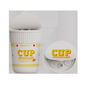 Cup Noodle Humidifier Usb Spray Desktop Mute Bedroom (Option: White-USB)