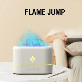 Seven Colors Of Simulated Flame Expander (Option: White-USB)