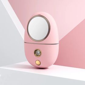 Cartoon Moisturizer USB Girls Facial Moisturizer Humidifier (Option: Mirror pink-USB)
