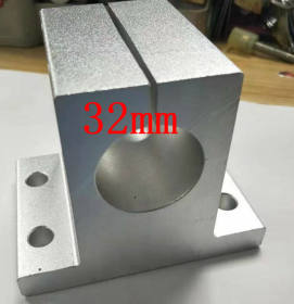 Side mounting type with bracket for aluminum base (Option: Silver-32mm)
