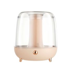 Fashionable Large-capacity Portable Smart Water Replenisher (Option: Apricot white-Plug in version-USB)